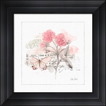 Framed Sunny Day IV Pink Print