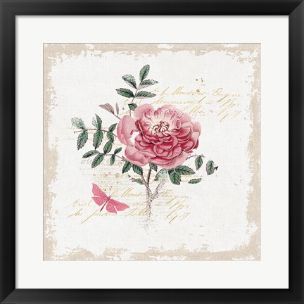 Framed French Romance I Print