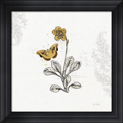Framed Harvest Fields IV Print