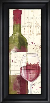 Framed Chateau Winery IV Print