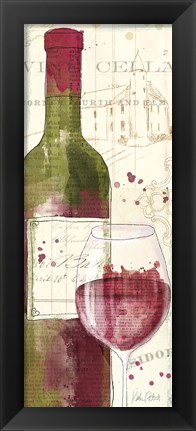 Framed Chateau Winery IV Print