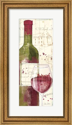 Framed Chateau Winery IV Print