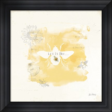 Framed Bee and Bee VII Print