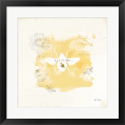 Framed Bee and Bee VII Print