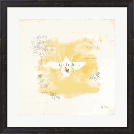 Framed Bee and Bee VII Print