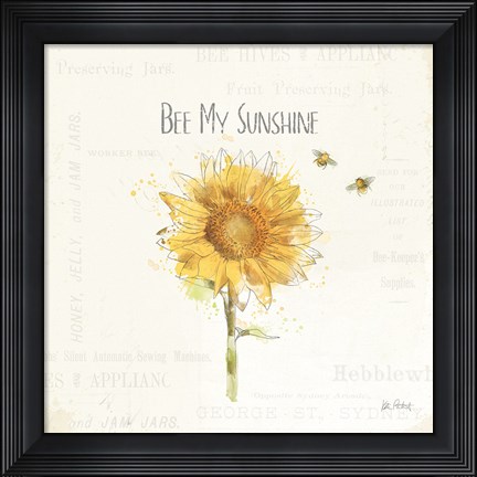 Framed Bee and Bee III Print