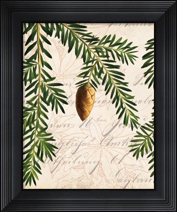 Framed Vintage Noel IV Print