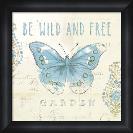 Framed Romantic Morning IX Print