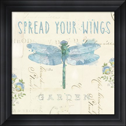 Framed Romantic Morning VIII Print