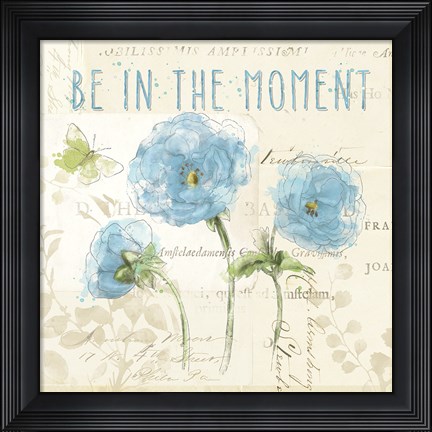 Framed Romantic Morning VI Print