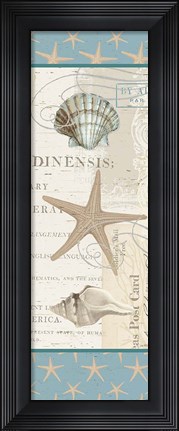 Framed Beach Wonders V Print