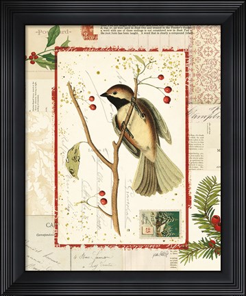 Framed Holiday Nostalgia II Print