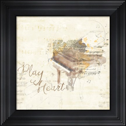 Framed Musical Gift III Print