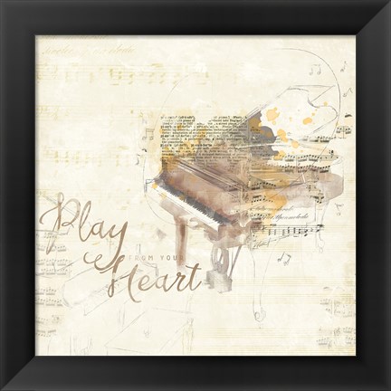 Framed Musical Gift III Print