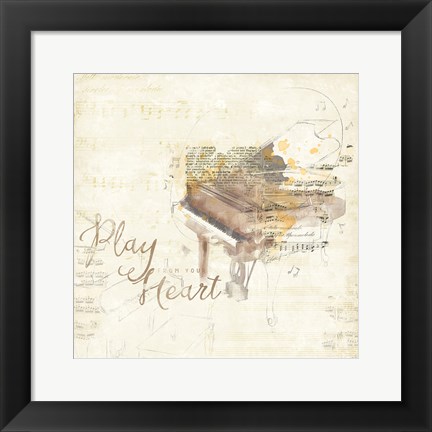 Framed Musical Gift III Print