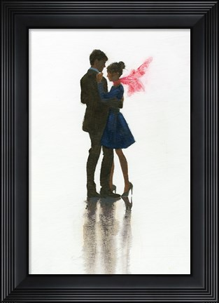 Framed Embrace II Print