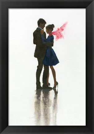 Framed Embrace II Print