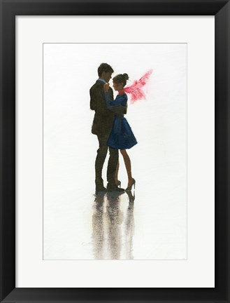 Framed Embrace II Print