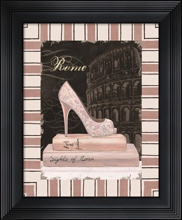 Framed City Style III Border Print
