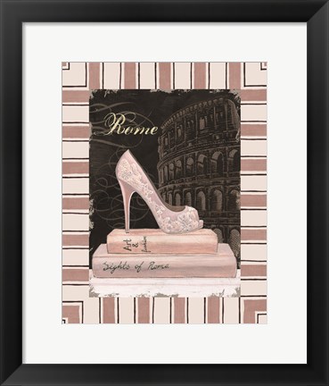 Framed City Style III Border Print