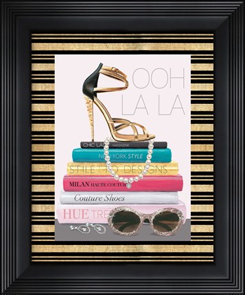 Framed Paris Style I Border Print