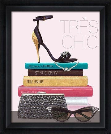 Framed Paris Style III Print