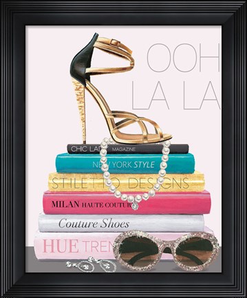 Framed Paris Style I Print