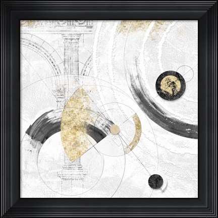 Framed Orbite Stellari Print
