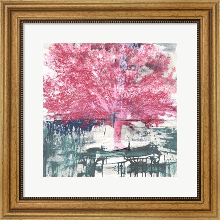 Framed Gesture of a Tree Print