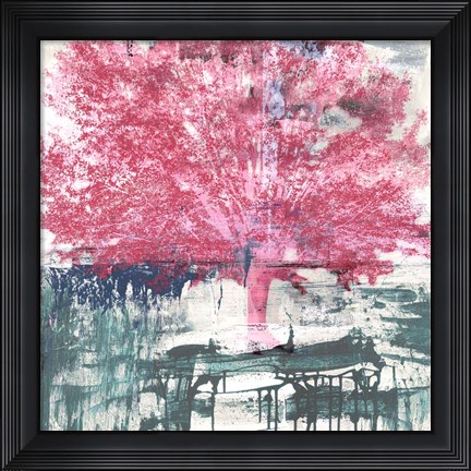 Framed Gesture of a Tree Print