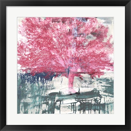 Framed Gesture of a Tree Print