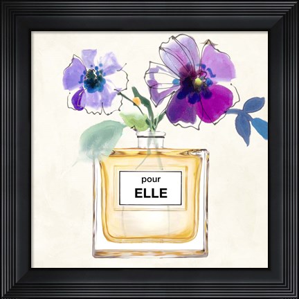 Framed Pour Elle I Print