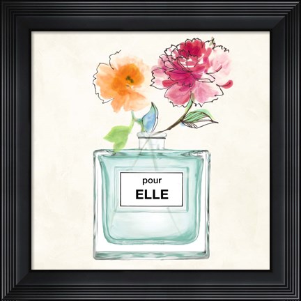 Framed Pour Elle II Print