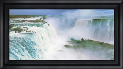 Framed Iguazu Falls, Brazil Print