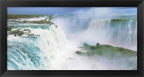 Framed Iguazu Falls, Brazil Print