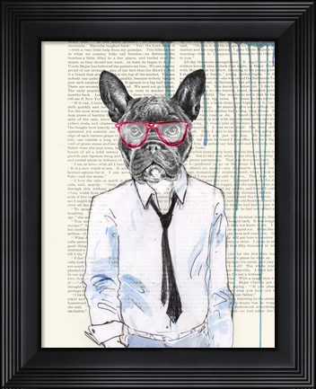 Framed Gentleman Print
