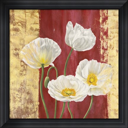 Framed Royal Red II Print