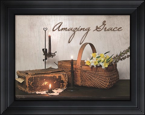 Framed Amazing Grace Print