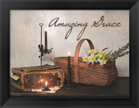 Framed Amazing Grace Print