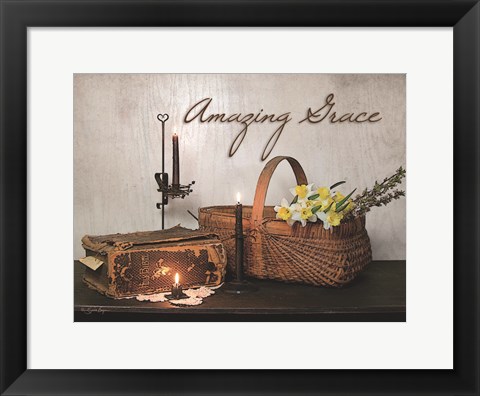 Framed Amazing Grace Print