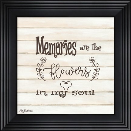 Framed Memories Print