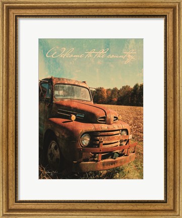 Framed Welcome to the Country Print