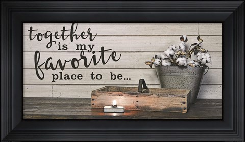 Framed Together Print