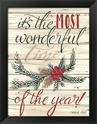 Framed Most Wonderful Time Print