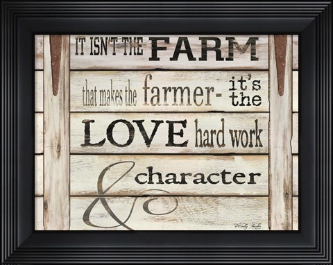 Framed It Isn&#39;t the Farm Print