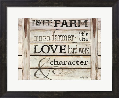 Framed It Isn&#39;t the Farm Print
