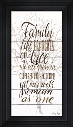 Framed Family Print