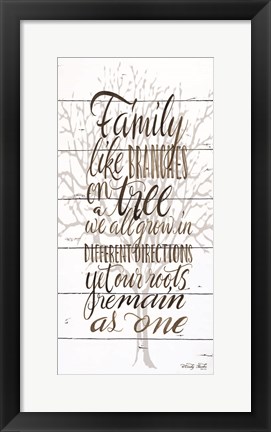 Framed Family Print