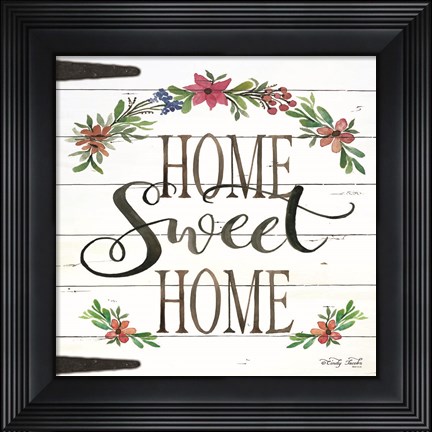 Framed Home Sweet Home Print