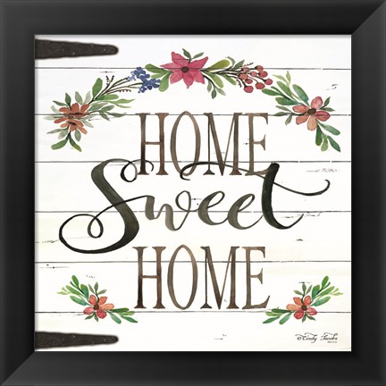 Framed Home Sweet Home Print